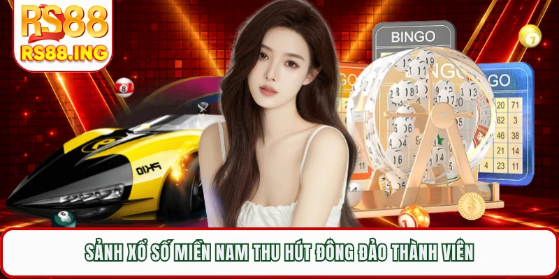 Sảnh xổ số miền Nam thu hút đông đảo thành viên